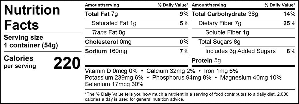 Peak Sherpa Tsampa Cereal Cup, Apple Cinnamon Flavor, Pack of 6 Cereal Cups, Ready to Eat, Certified Organic, Sprouted & Roasted Whole Grain Roasted
