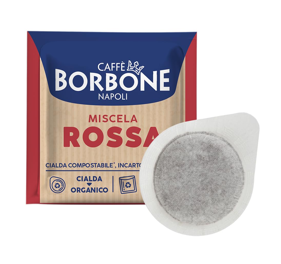 Caffe Borbone ESE Espresso Coffee Pods - Miscela Rossa (Red) - 150 Count