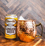 Barritt's Original Ginger Beer, Non-Alcoholic Soda Cocktail Mixer, 12 fl oz Cans, 12 Pack, Gluten Free