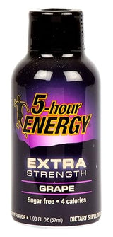 5-hour ENERGY ® Shot, Extra Strength, Grape, 1.93 oz.