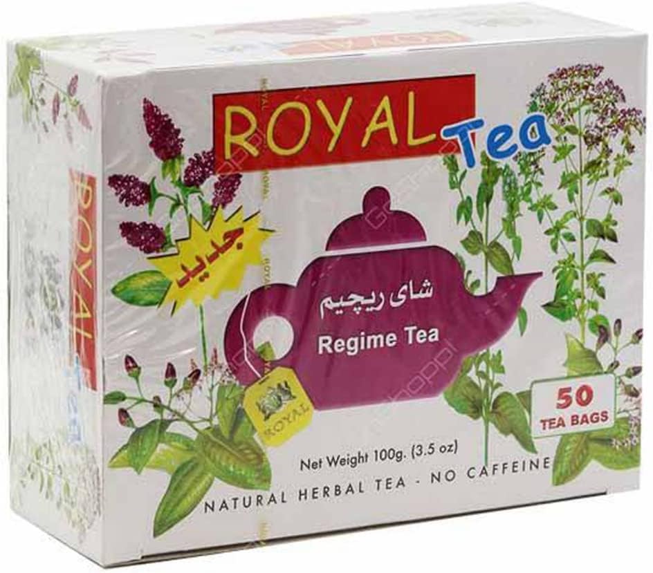 2 Packs of Royal Regime Tea 50 Sachets (total 100 Sachets)