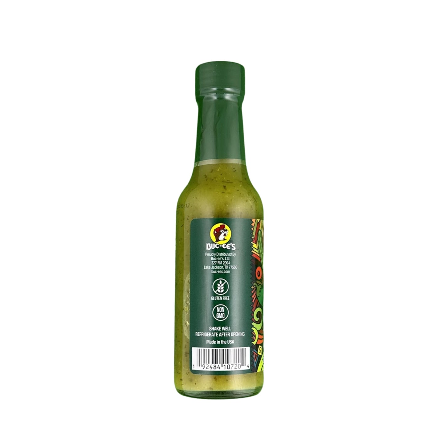 Buc-ee’s Dill Pickle Jalapeño Hot Sauce - Tangy & Mildly Spicy, Gluten Free, 5 oz Bottle