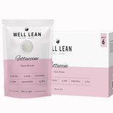 Well Lean Organic Fettuccine, Premium Shirataki Konjac Pasta, USDA Organic, 100% Plant Based, Keto Friendly, Zero Net Carb, Non-GMO, Ready to Eat, Low