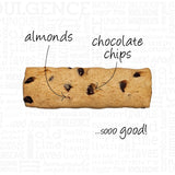 Aunt Gussie's - Sugar Free Wheat Chocolate Chip Almond Biscuits - 4 Pack