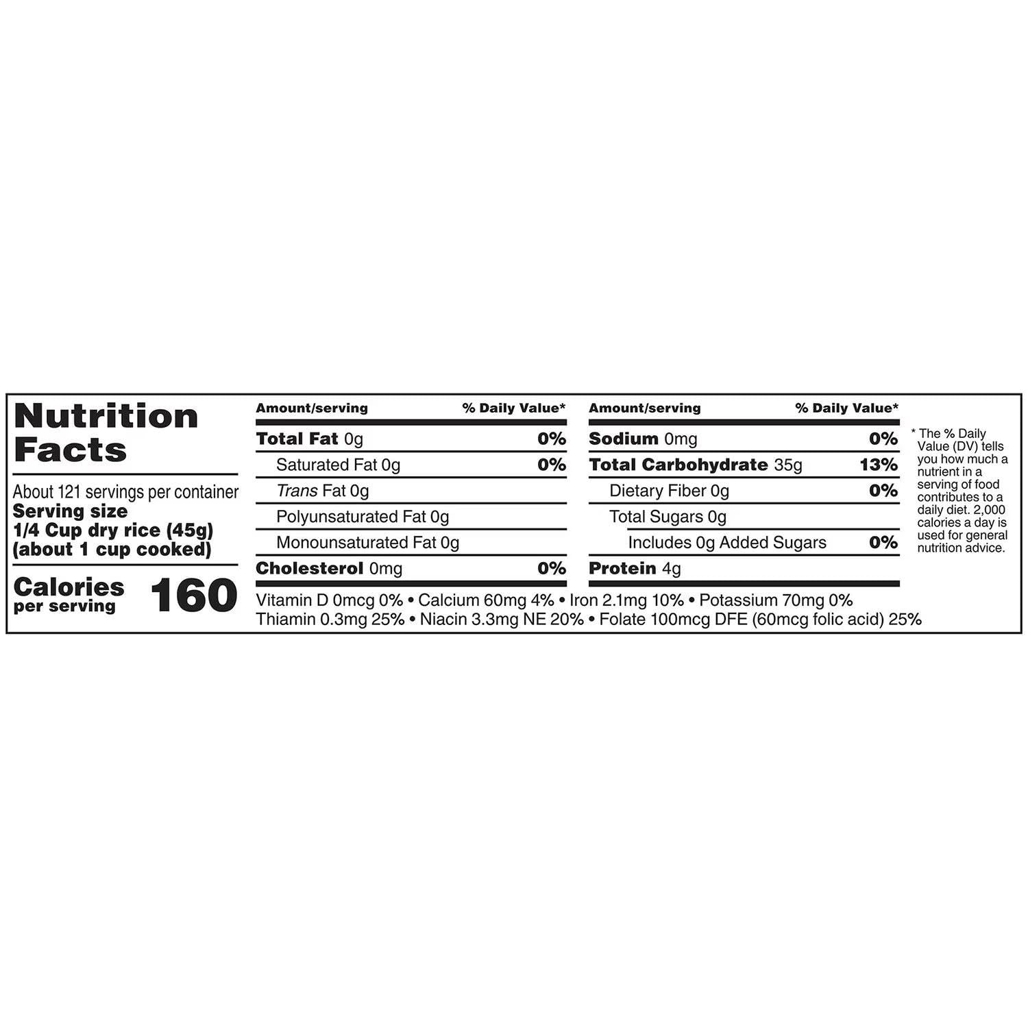 Bens Originaal Enriched Long Grain White Parboiled Rice, 12 lbs., bulk rice, gluten-free