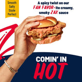 Zaxbys Zax & Spicy Hot Zax Sauce - Special Dipping Sauce for Chicken, Burgers, French Fry, Wings, Sandwich, & More, Creamy Aioli with Pepper & Heat