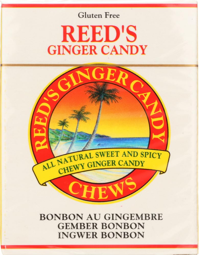 Reed's Ginger Candy Chews Candy Rolls - 2 oz