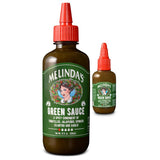 Melinda’s Green Sauce - Gourmet Mild Chile Verde Hot Sauce Made With Fresh Ingredients, Tomatillos, Jalapeño, Spinach & Cilantro - 12 oz, 1 Pack + 2oz