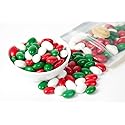 Christmas Jordan Almonds (1 Pound Bag)
