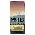 SISTERS COFFEE COMPANY Sisters Blend - Medium Roast Whole Bean - 100% Arabica - 12 Ounce Bag, Tasting Notes of Brown Sugar, Toasted Walnut, Cinnamon