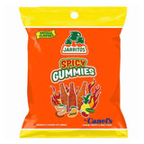 Jarritos Spicy Gummies 7oz Bag - 12 Pack - Mexican Candy Chili Infused Gummies with Fruity Flavors - Sweet, Tangy & Spicy Vegan Chewy Snack Treats