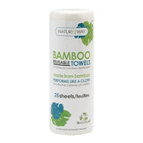 NatureZway Rayon Made from Bamboo Perforated Towels, 100 Sheet