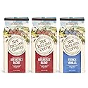 New England Coffee Variety Pack - Breakfast Blend & French Vanilla, 11oz Bag (Pack of 3)