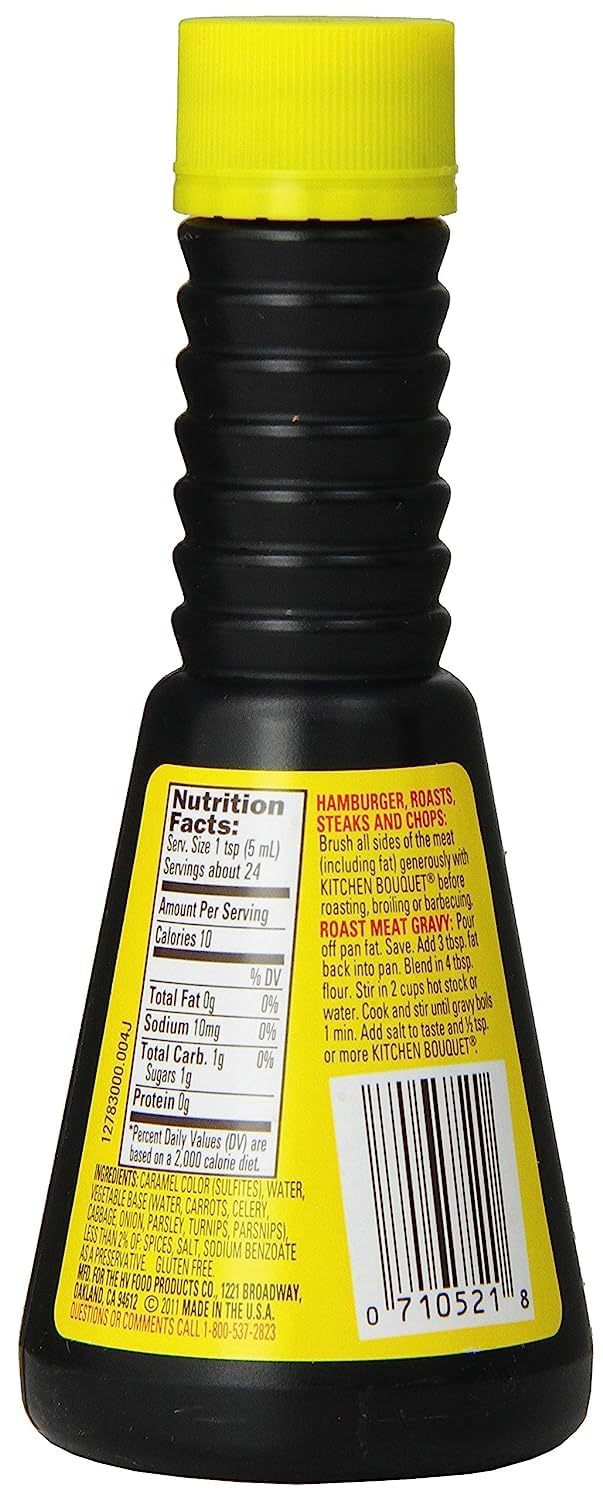 Kitchen Bouquet Browning & Seasoning Sauce, 4 oz (2 pack)