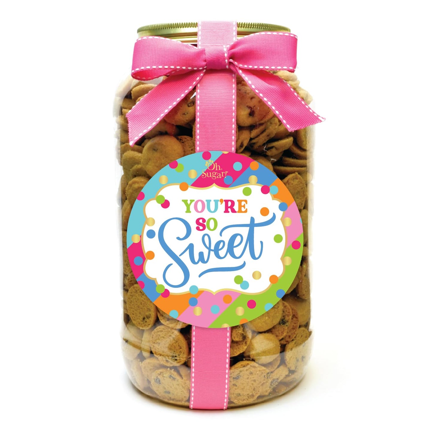 Nam's Bits Chocolate Chip Cookies - Spring Gallon Jar - YSS
