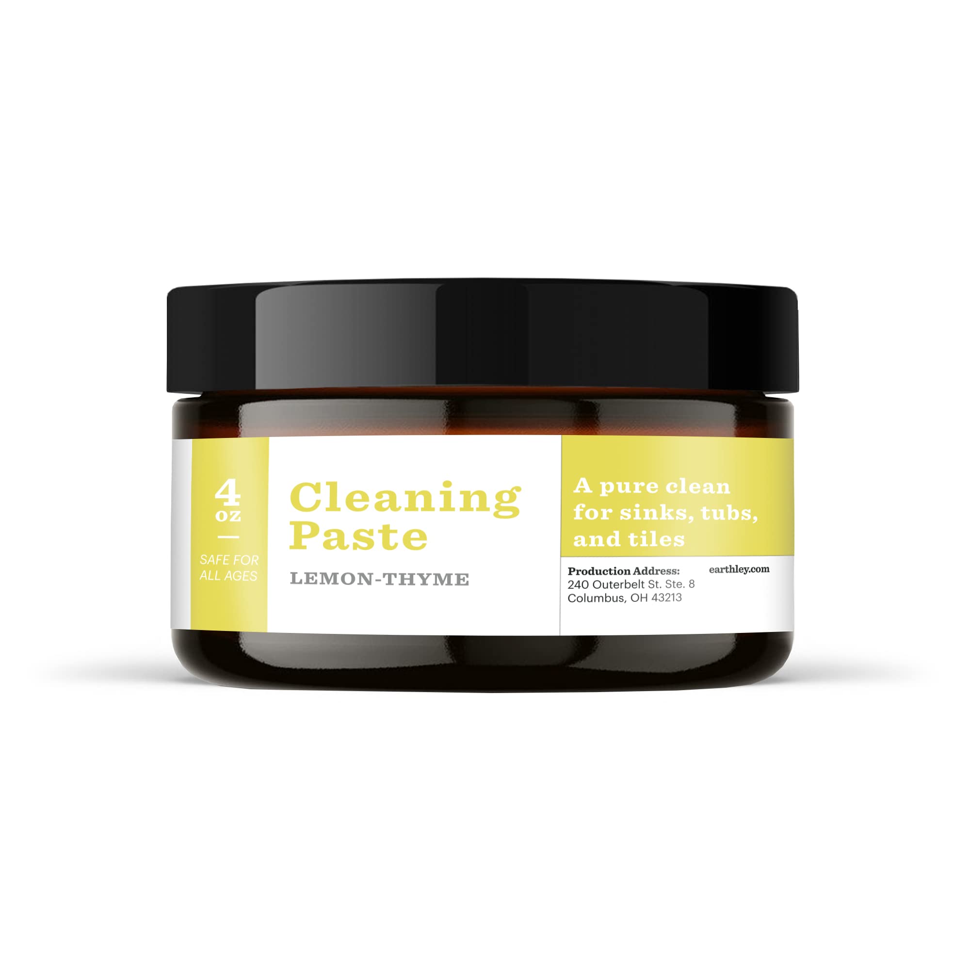 Earthley Wellness, Cleaning Paste, Eco-Friendly, Pure, Certified Organic Cleaning Agent, Septic Safe, Plant Based Cleaner, Sulfates and Phosphates