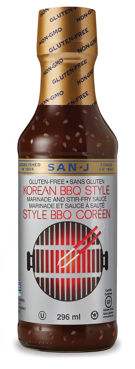 SAN J INTERNATIONAL Korean BBQ Sauce, 296 ML