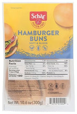 Schar Gluten Free Hamburger Buns, 10.6 oz by Schar