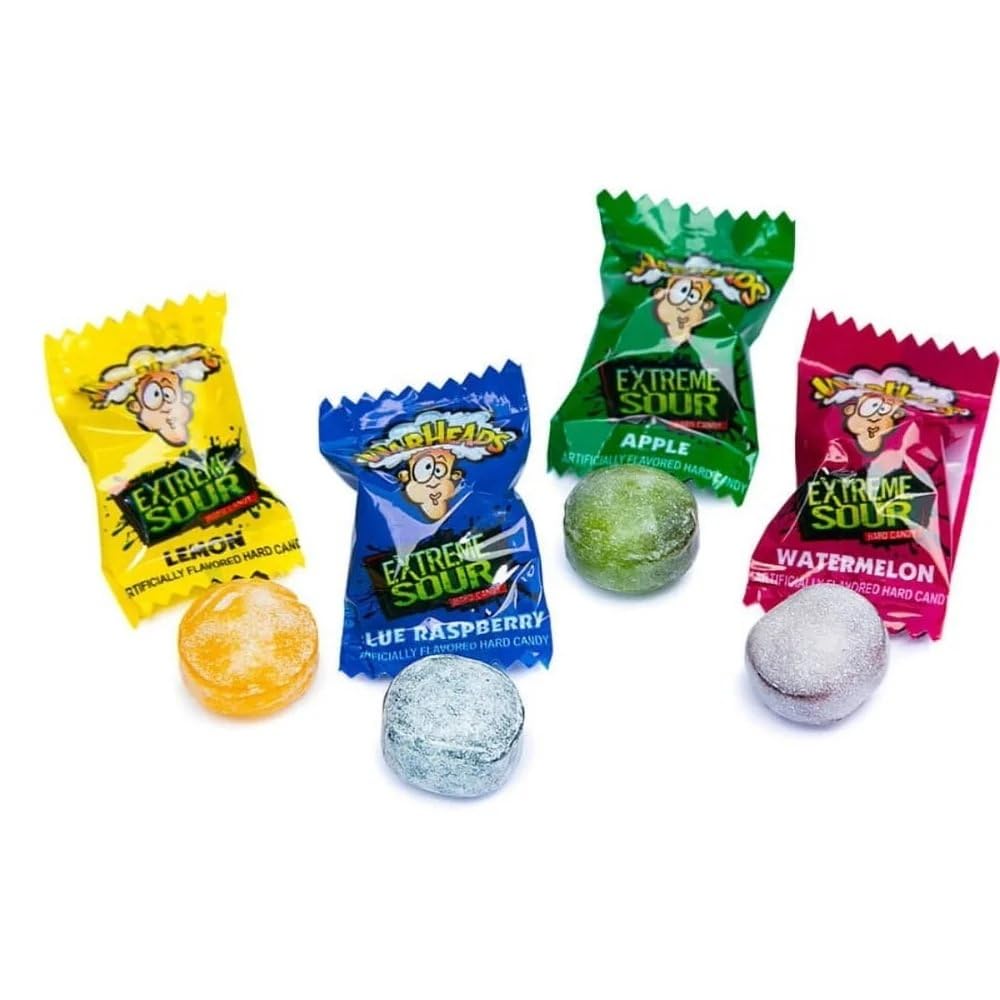 Warheads Mega Candy Super Tube - Assorted Flavors (1 Pc.) - Perfect for Birthday Parties, Halloween Treats, & More