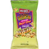 Herr's Fire Roasted Sweet Corn Mexican Street Corn Popcorn 4 Ounce (Pack of 6 Bags) - Flavorful Popcorn with Sweet and Smoky Elote Taste - A Bold