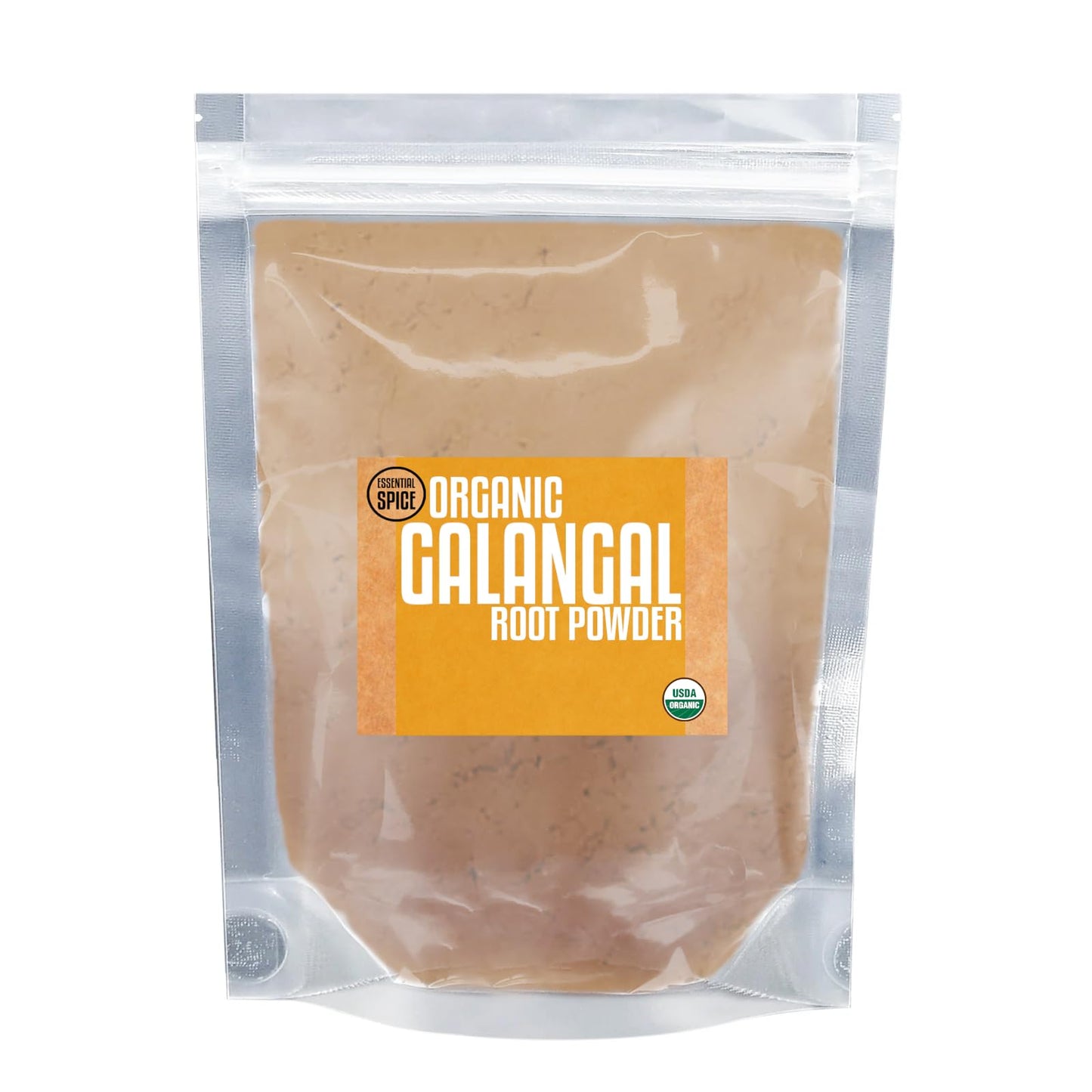 Essential Spice Galangal Root Powder - Warm, Citrusy & Peppery Flavor - Ground Thai Ginger for Curries, Soups, Stir-Fries & Southeast Asian Cuisine