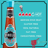 CASA FIRELLI Original Hot/Extra Hot Combo - 5oz Bottle (Pack of 2)