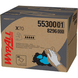 Kimberly Clark 55300 12.5 x 16.8" Heavy Duty Wiper Cloths - 200 / CS"