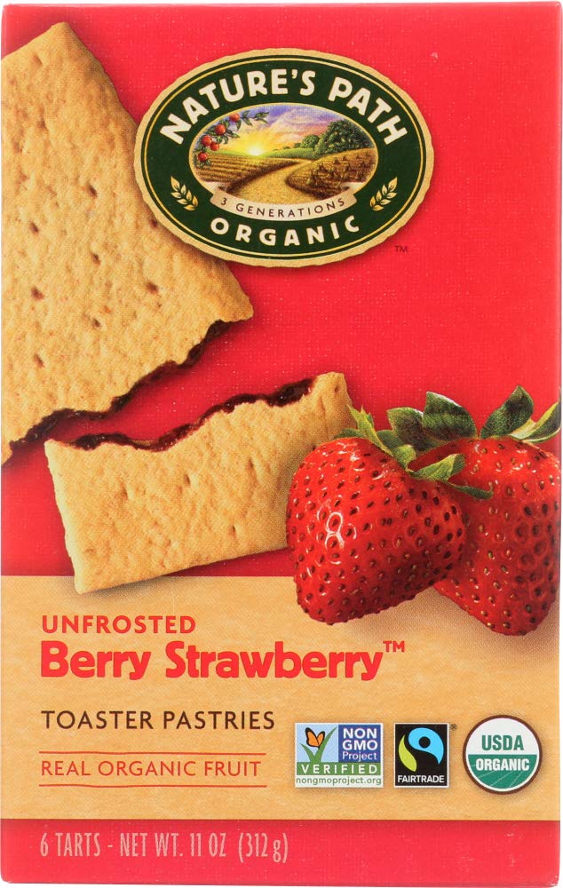 StarSun Depot (NOT A CASE) Unfrosted Berry Strawberry Toaster Pastries