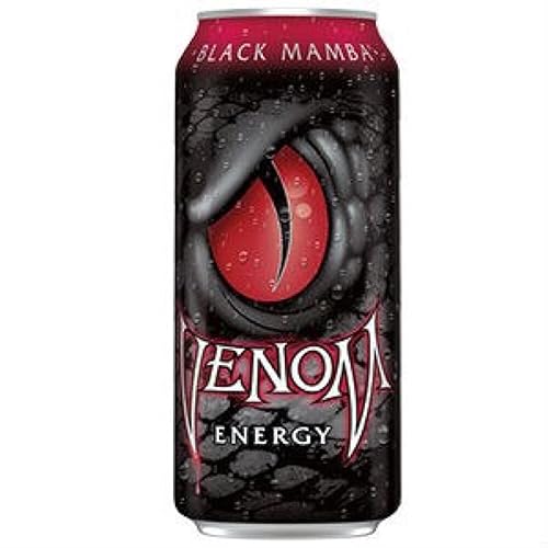 Venom Energy Drink Black Mamba 16 oz (8 Cans)