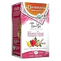 Davidson's Organics, Tulsi Hibiscus Flower, 25-count Tea Bags, Pack of 6