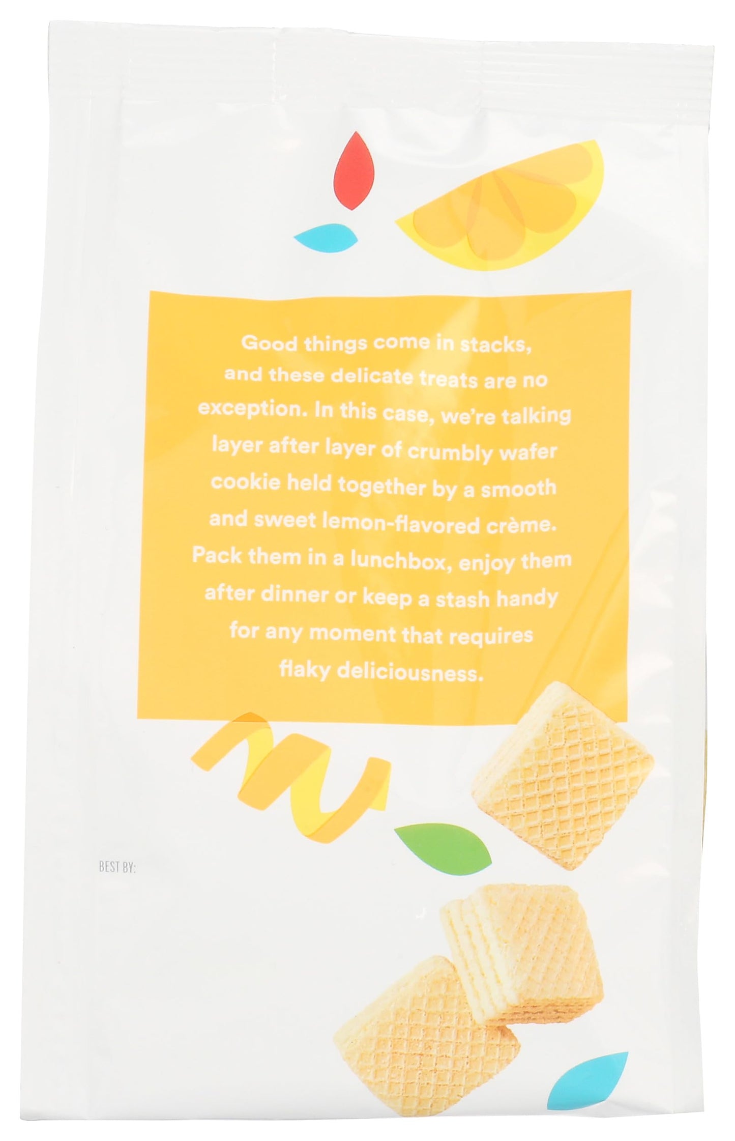 365 By Whole Foods Market Lemon Wafer Bites, 8.8 Oz