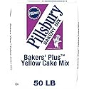 Pillsbury Baker's Plus Yellow Cake Mix, 50 Pound