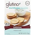 Glutino - Gluten Free Crackers Original - Case of 6 - 4.4 oz Per Box.