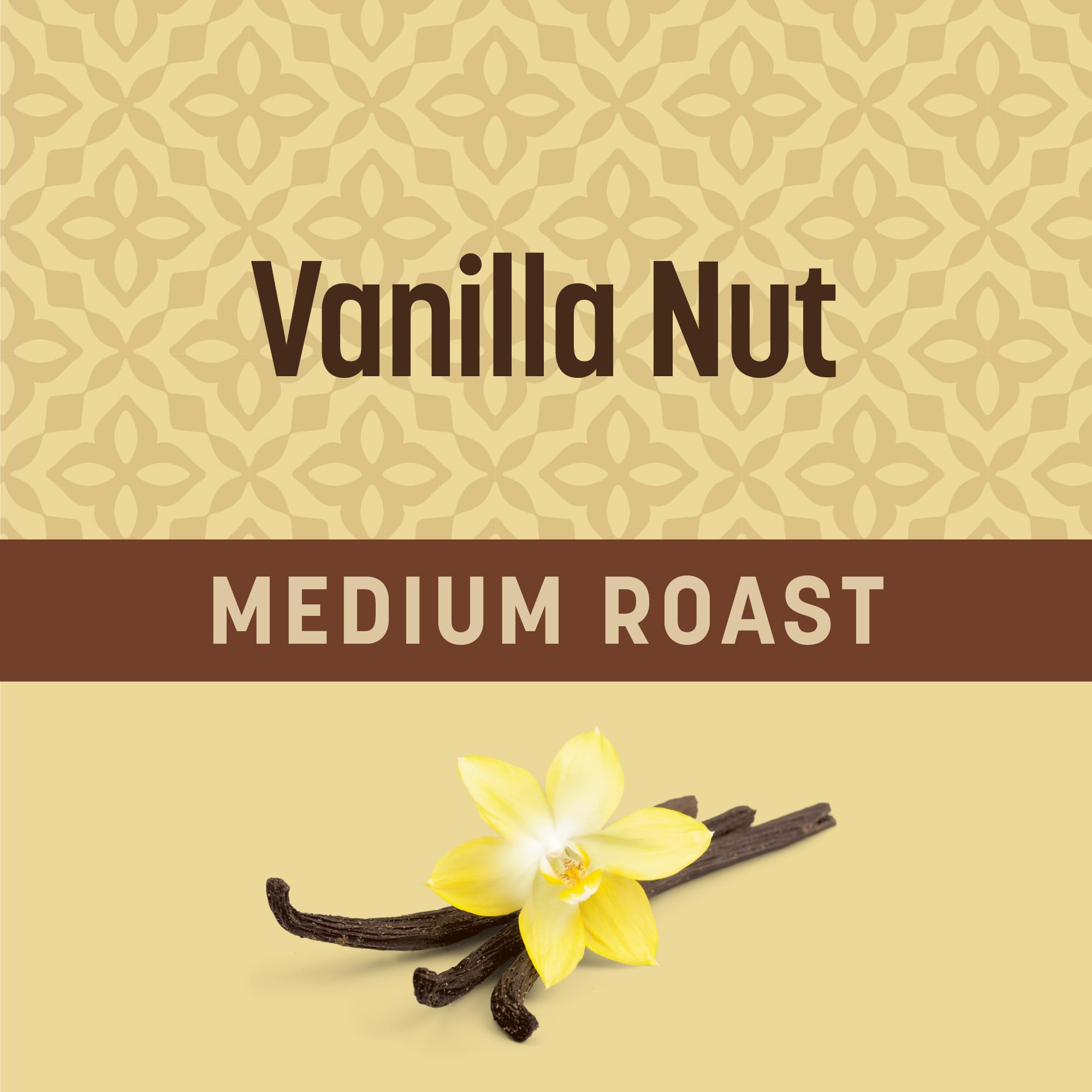 Don Francisco's Vanilla Nut Ground Coffee, Medium Roast - 100% Arabica, Flavored Coffee, 20 oz Bag