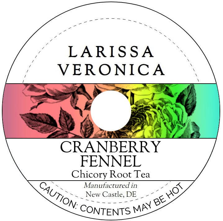 Cranberry Fennel Chicory Root Tea (Single Serve K-Cup Pods) (12 pods, ZIN: 577620) - 2 Pack
