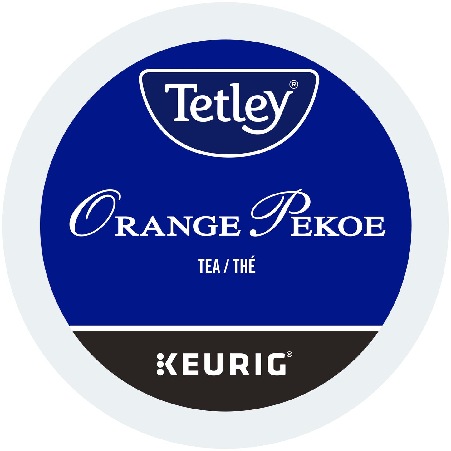 Tetley Tea Orange Pekoe K cup, 12ct, (Imported from Canada)