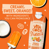 Vita Coco Treats Orange & Creme Coconut Milk Drink | Sweet, Tangy, Treat | 16.9 fl oz (Pack of 12)