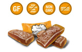 Lovely Candy Co. Mango Ginger Chews, Made with Real Ginger, Individually Wrapped, 5oz (6-Pack) | Gluten-Free, Non-GMO, NO Artificial Ingredients, NO