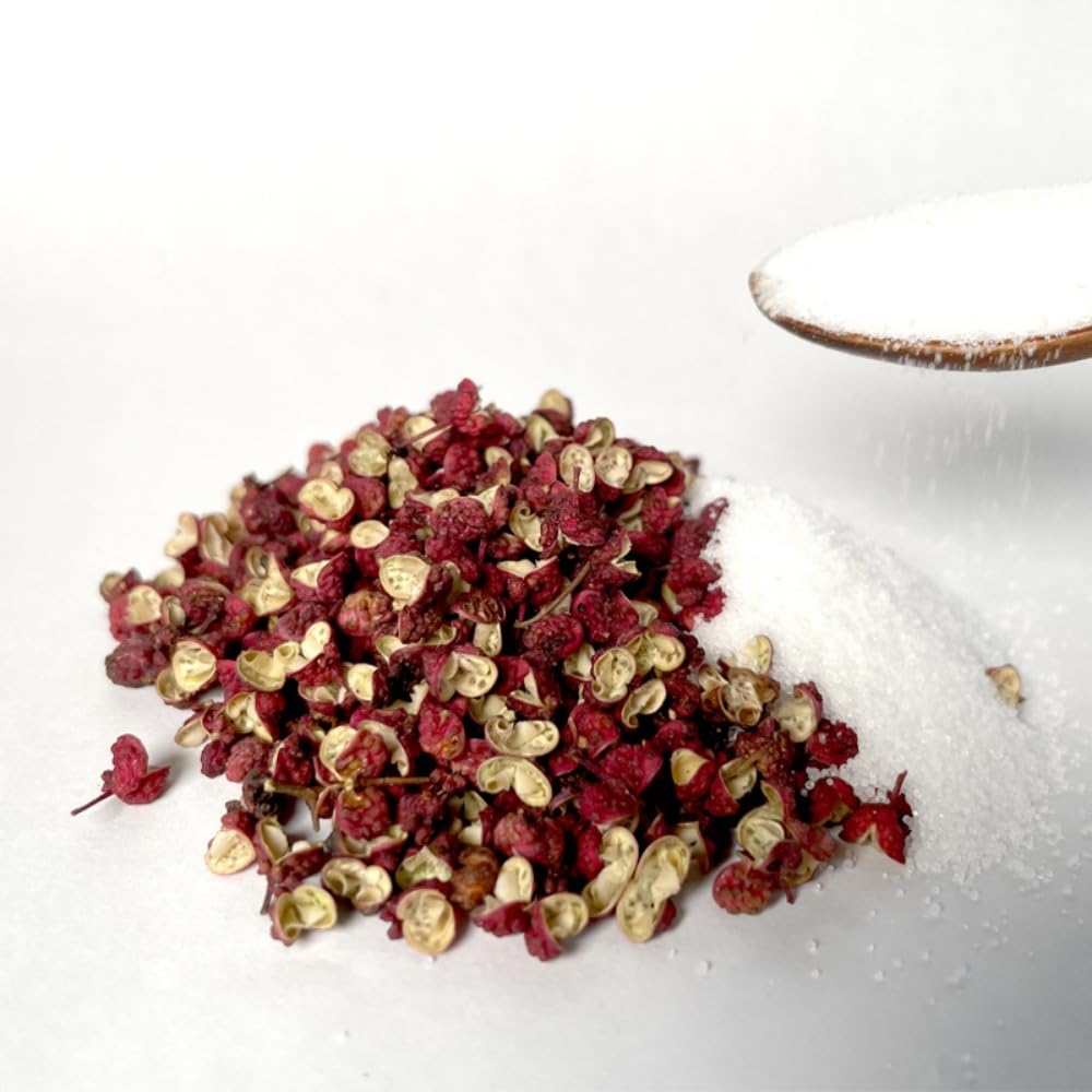 Zercumm Pepper Salt Powder Seasoning Pepper and Salt Mushroom Seasoning Pepper and Salt Stew Seasoning 40G Bag