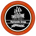 Twisted Pine Coffee Highlander Grogg, Flavored Coffee, Single-Serve Cups for Keurig K-Cup Brewers, 24 Count