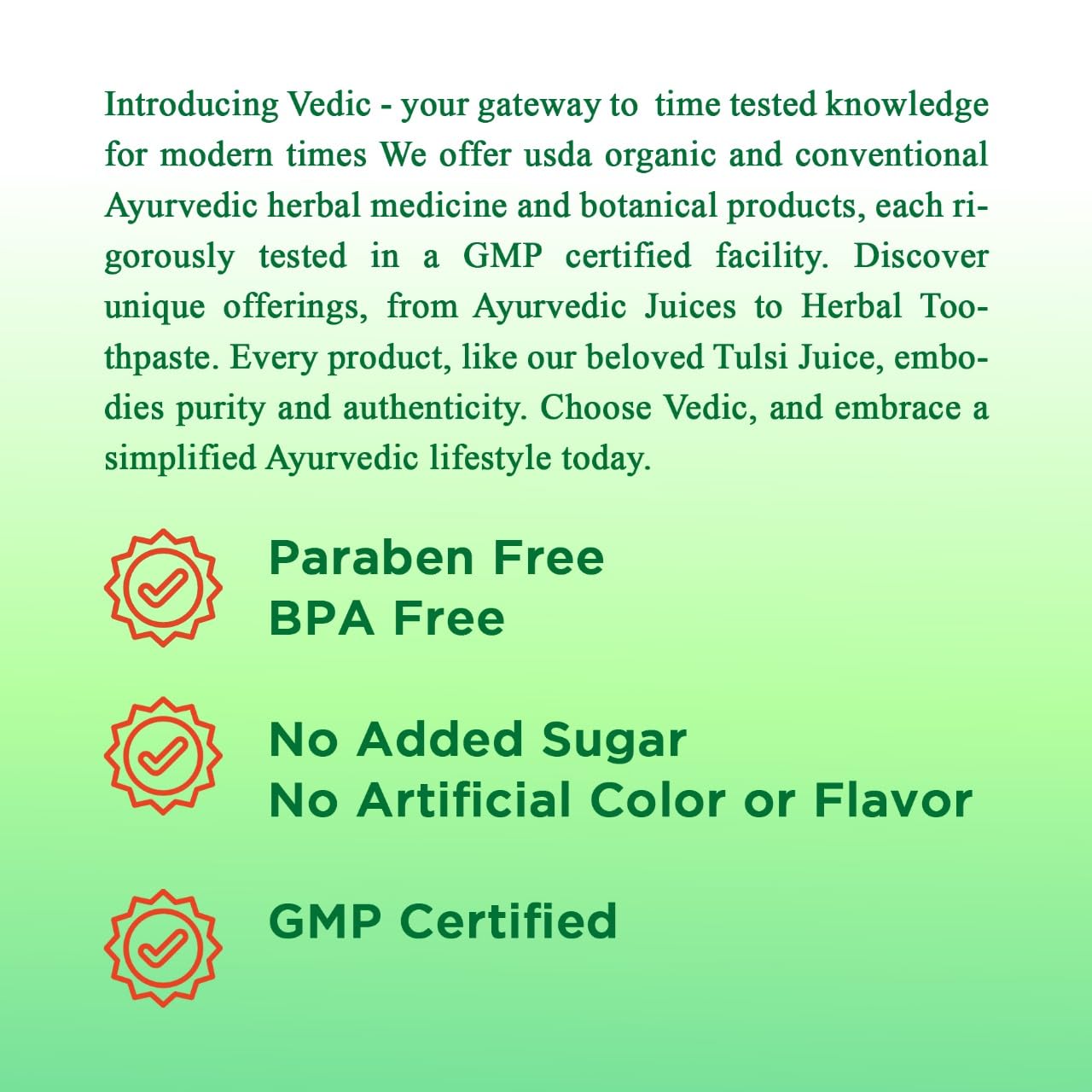 Vedic Juice Anantmool Juice - Indian Sarsaparilla - All Natural - 33.8 oz (1000 ML)