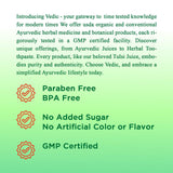 Vedic Juice Ayurvedic Neem Karela Jamun Juice - Original Flavour - Pure Herbal Juice -33.08 Floz (1000 ML)