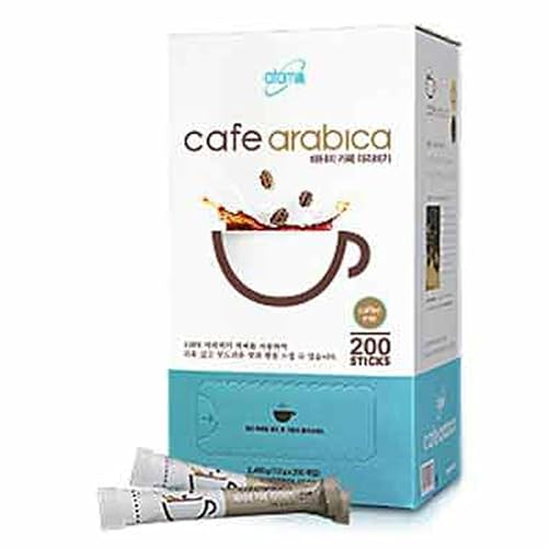 Atomy 200 Sticks Cafe Arabica Instant coffee mix Arabica Coffee & Natural Casein