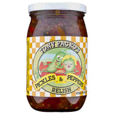 Tony Packo's Pickles and Peppers Relish, 16 Ounce Jar