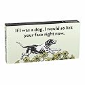 Blue Q Gum, If I Was a Dog, I Would So Lick Your Face Right Now, Includes 8 pieces of Mint Flavored Gum