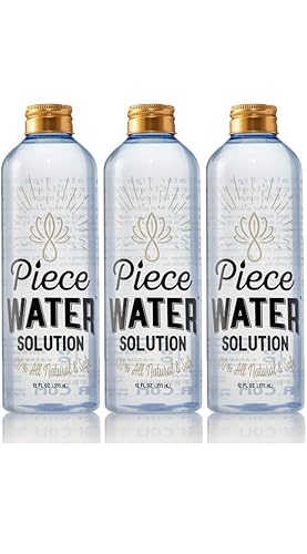 Piece Water Solution All Natural Water Pipe Resin Preventer - 12 oz Bottle (3 Pack)