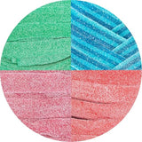 Smarty Stop Sour Every Flavor Mixed Gummy Belts Candy 1 Pound (Assorted)