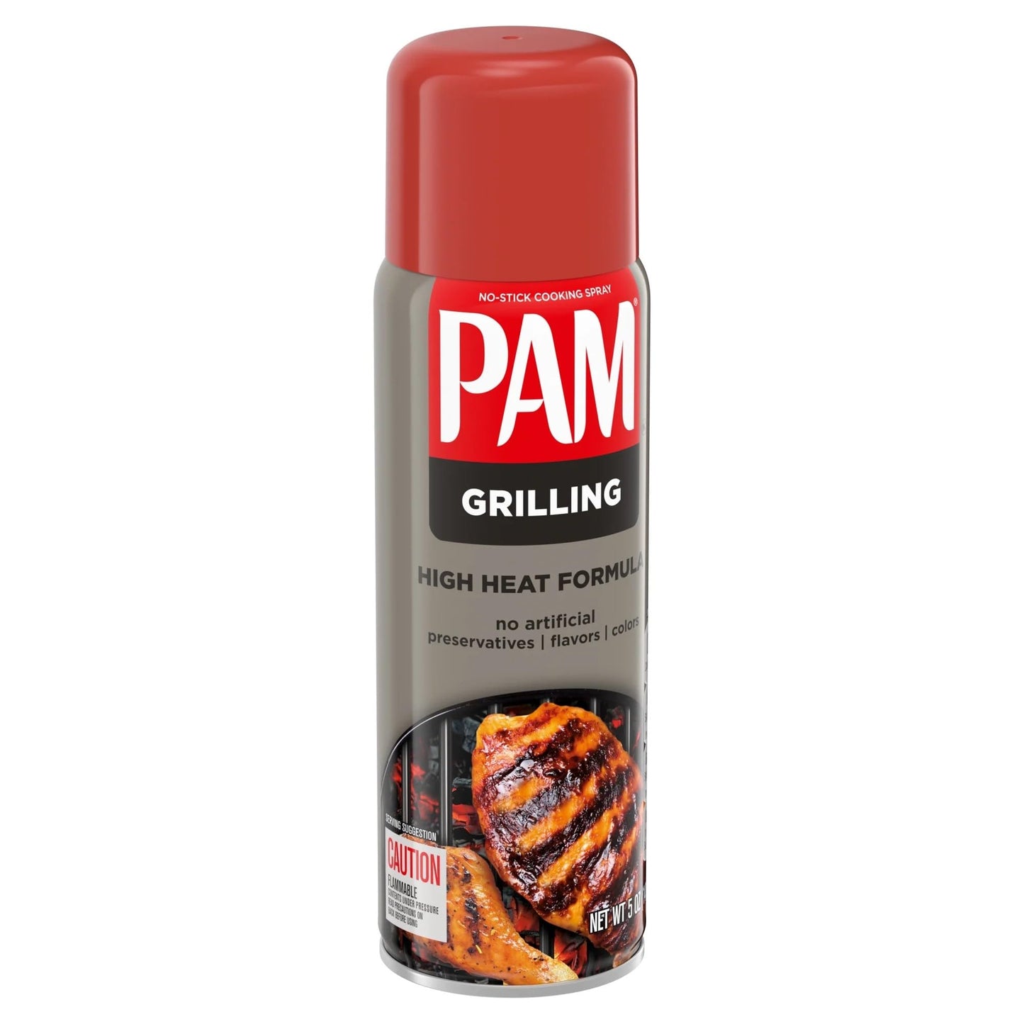 PAM Grilling No-Stick Cooking Spray, 5 oz, 3 pk