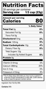 Anthony's Non Fat Milk Powder, 2 lb, Instant, Gluten Free & Non GMO