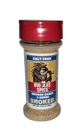 Big Axe Spice Smoked Garlic & Herbs Salt Free All Purpose Seasoning, Potassium Free, Gluten Free, Sugar Free, Preservative Free - Vegetarian - Vegan